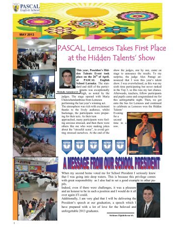 at the Hidden Talents’ Show