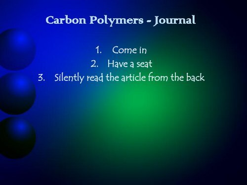 Polymers