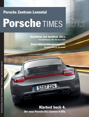 Porsche Zentrum Lennetal - Dr. Ing. hc F. Porsche AG || TurnPages