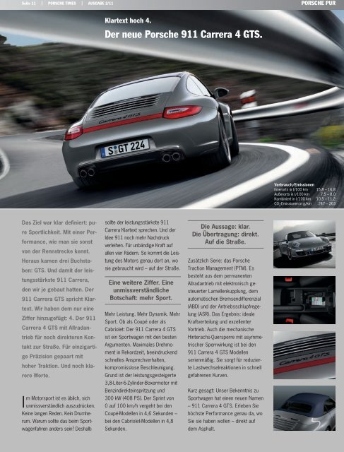 PorscheTimes Vorlagedokument - Dr. Ing. hc F. Porsche AG ...