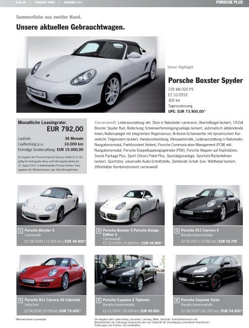 PorscheTimes Vorlagedokument - Dr. Ing. hc F. Porsche AG ...