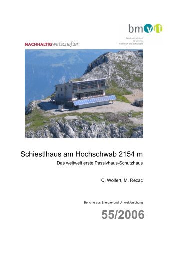 Schiestlhaus am Hochschwab 2154 m - NachhaltigWirtschaften.at