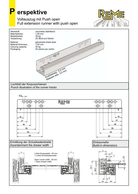 P erspektive - REME Möbelbeschläge GmbH