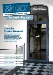 Technik-Report - Sturm GmbH