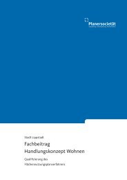 Fachbeitrag Handlungskonzept Wohnen - Lippstadt