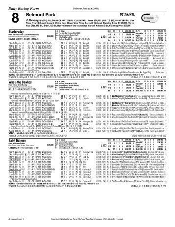 20 free magazines from www1 drf com free daily racing form