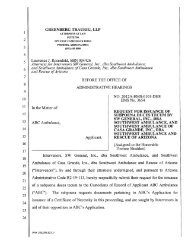 Request for Issuance of Subpoena Duces Tecum - Arizona Office of ...