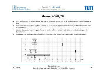 Klausur WS 07/08 - Robotics and Embedded Systems