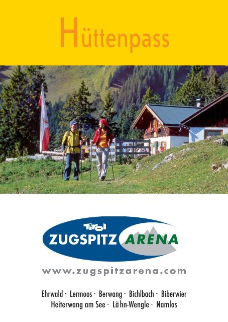 Hüttenpass 2012 - Tiroler Zugspitz Arena