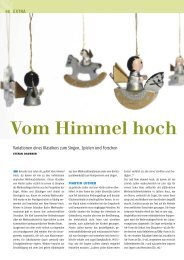 Vom Himmel hoch - Musik lebendig unterrichten