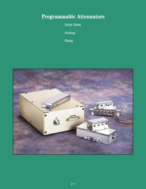 Solid State Programmable Attenuators