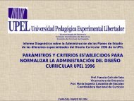 ParÃ¡metros y Criterios para Normalizar DiseÃ±o 1996 - Universidad ...
