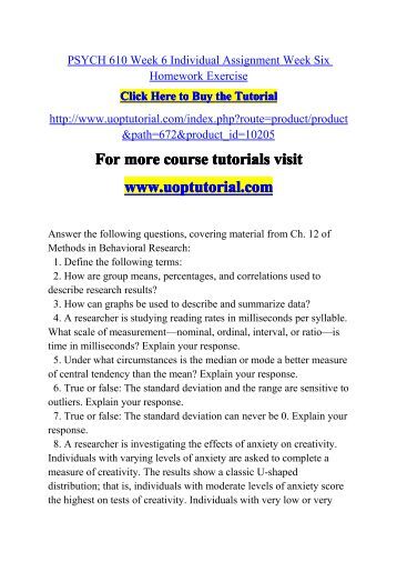 psych 570 week 6 individual assignment Psych 575 week 2 individual assignment neuron worksheet psych 575 week 6 learning team assignment effect of drug use. psych 570 week 6 individual assignment Psych 575 week 2 individual assignment neuron worksheet psych 575 week 6 learning team assignment effect of drug use.