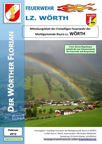 Wörther Florian (4,88 MB) - .PDF - Marktgemeinde Rauris