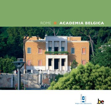 ROME ■ ACADEMIA BELGICA