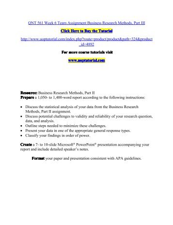 Business research methods essays