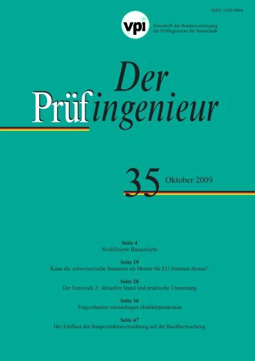 Prüfingenieur 35 - Bundesvereinigung der Prüfingenieure für ...
