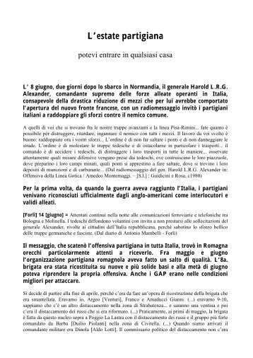 L’estate partigiana