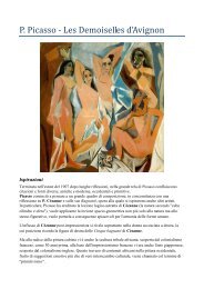 P Picasso - Les Demoiselles d'Avignon