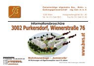 3002 Purkersdorf, Wienerstraße 76 "Sonnenvilla" - BWS