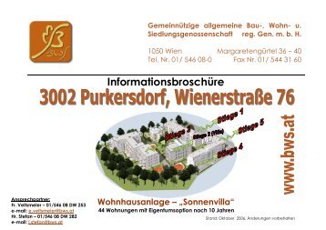 3002 Purkersdorf, Wienerstraße 76 "Sonnenvilla" - BWS