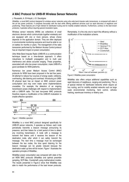 research activities in 2007 - CSEM