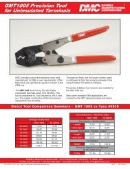 GMT1005 Precision Tool for Uninsulated Terminals