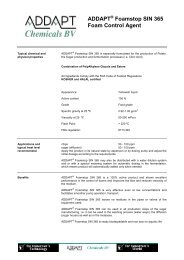 Foamstop SIN 365 - ADD APT Chemicals