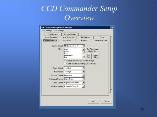 CCD Commander