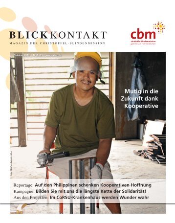 Helfen Sie mit! - Christoffel-Blindenmission