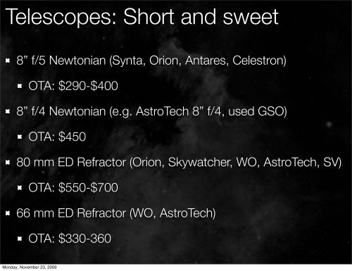 Affordable DSO Astrophotography
