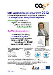 Management-Berater/in - CQa