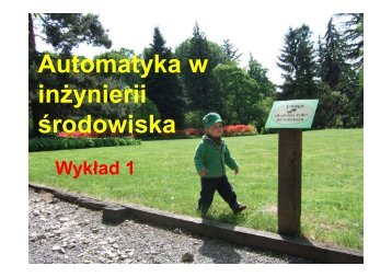 Automatyka w inżynierii środowiska