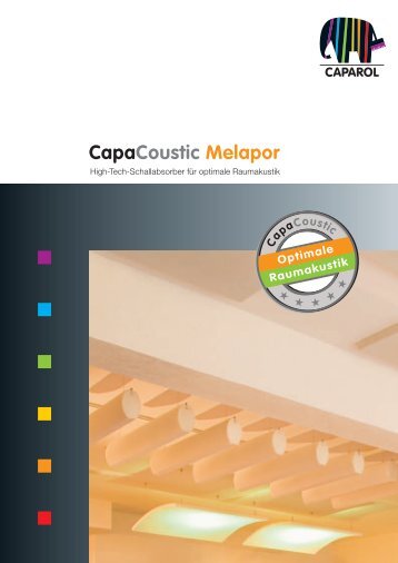 CapaCoustic Melapor - Deutsche Amphibolin Werke -  Caparol