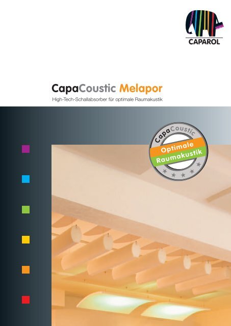 CapaCoustic Melapor - Deutsche Amphibolin Werke -  Caparol