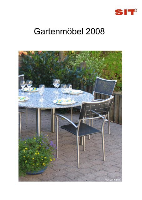 Gartenmöbel 2008