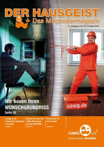 DER HAUSGEIST 15 (pdf 7.6 MB) - CAWG eG