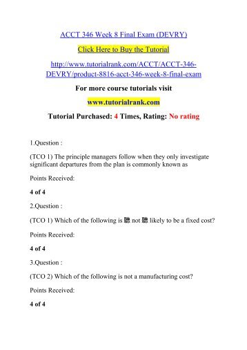 acct 346 quiz Quizizz is free sign up as a teacher, student, or parent to get started. acct 346 quiz Quizizz is free sign up as a teacher, student, or parent to get started.