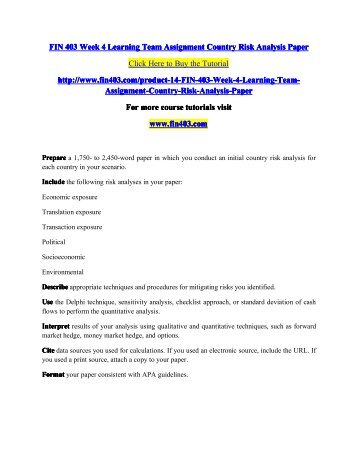 risk assessment paper essay Quantitative risk assessment write a paper of no more than 800 words are you looking for a similar paper or any other quality academic essay. risk assessment paper essay Quantitative risk assessment write a paper of no more than 800 words are you looking for a similar paper or any other quality academic essay.