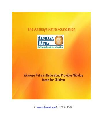 Akshaya-Patra-In-Hyderabad Magazines