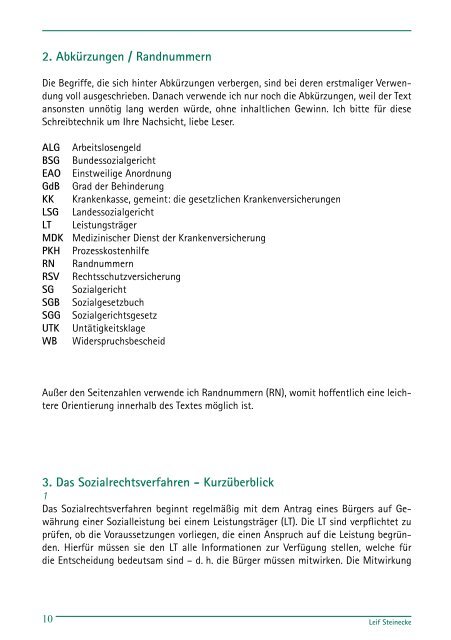 Der Sozialrechtsweg - Deutsche Gesellschaft für Muskelkranke (DGM)