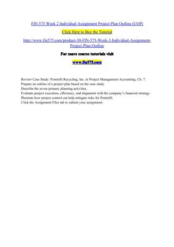 psc450 week 7 project planning assignment