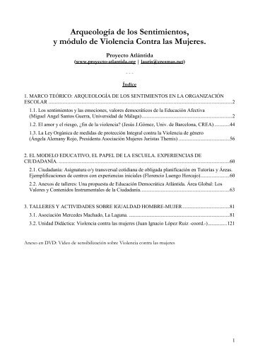 y módulo de Violencia Contra las Mujeres