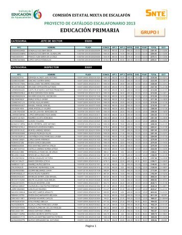 EDUCACIÓN PRIMARIA