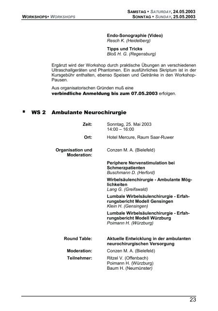 Herrn - Deutsche Gesellschaft für Neurochirurgie - DGNC