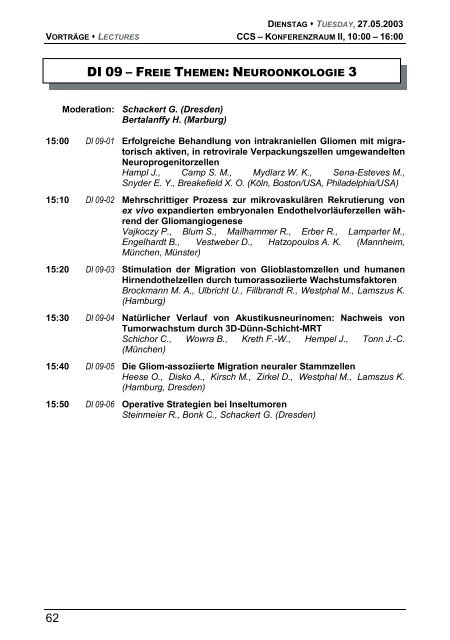 Herrn - Deutsche Gesellschaft für Neurochirurgie - DGNC