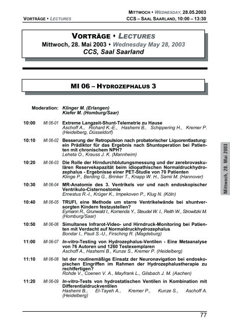 Herrn - Deutsche Gesellschaft für Neurochirurgie - DGNC