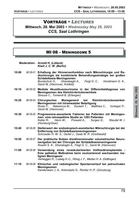 Herrn - Deutsche Gesellschaft für Neurochirurgie - DGNC