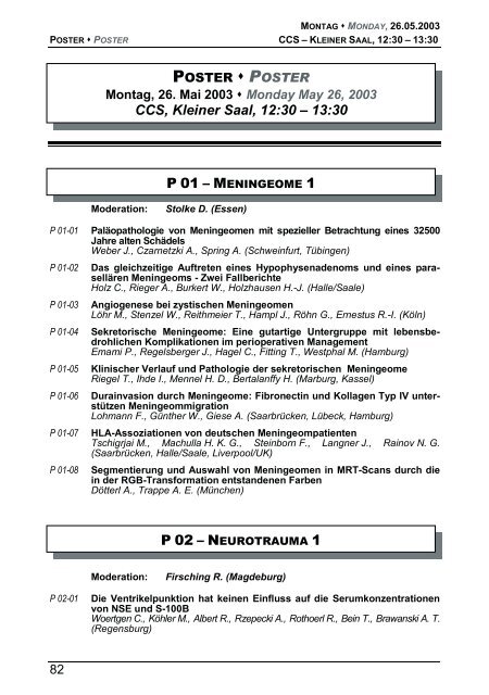 Herrn - Deutsche Gesellschaft für Neurochirurgie - DGNC