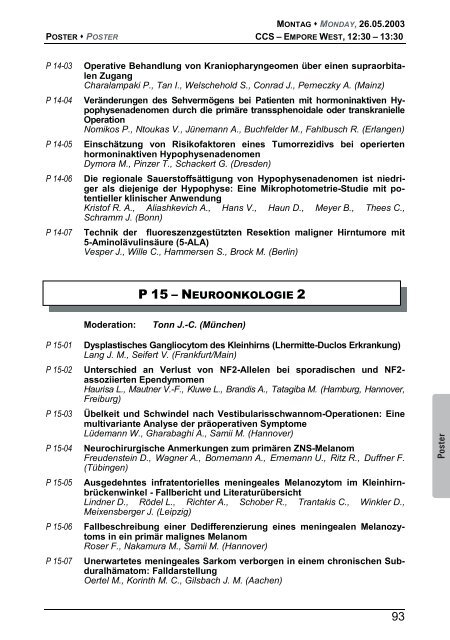 Herrn - Deutsche Gesellschaft für Neurochirurgie - DGNC